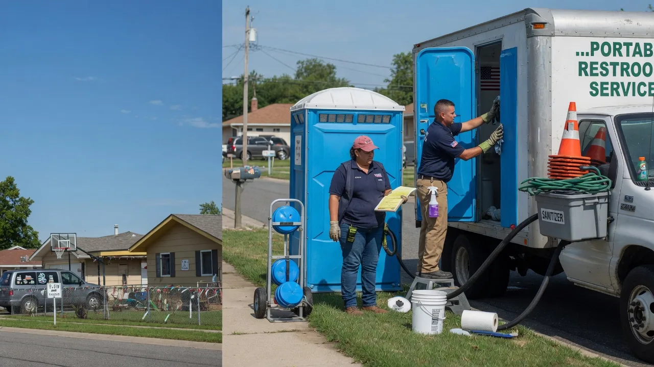 Portable Toilet Rental in Markle, IN near me